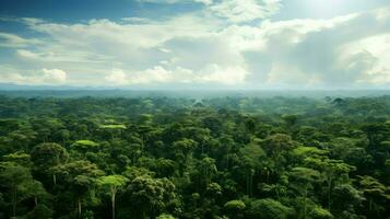 amazon amazonian canopy incredible ai generated photo
