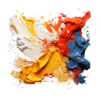 Paint, Colorful Paint Png, Colorful Paint With Transparent Background, AI Generative png