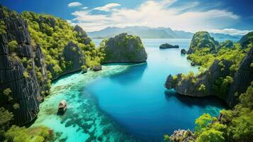 tropical philippine archipelago philippines ai generated photo