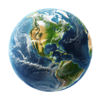 Earth Png, Earth Realistic Png, Earth With Transparent Background, AI Generative png