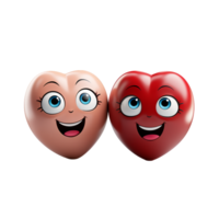amore emoji, amore emoji png, amore emoji simbolo, 3d amore emoji, trasparente sfondo, ai generativo png