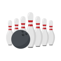 bolos alfiler plano diseño png