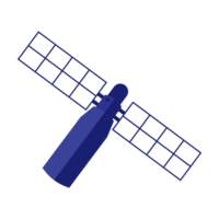 Illustration von ein Satellit png