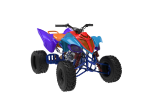 quad bike race isolated png