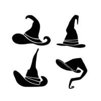 Witches Hat Silhouette vector