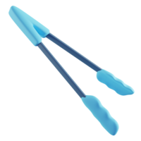 3D Illustration of Blue Tongs png