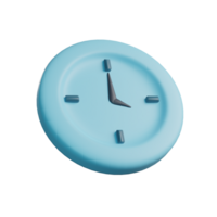 3d illustration de l'horloge png