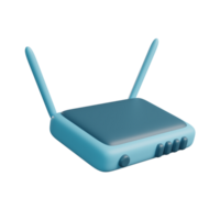 3D Illustration of Router png