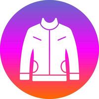 Leather jacket Vector Icon Design