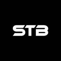 STB Letter Logo Design, Inspiration for a Unique Identity. Modern Elegance and Creative Design. Watermark Your Success with the Striking this Logo. vector