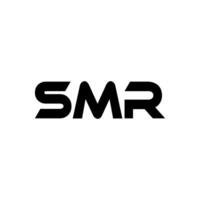 SMR Letter Logo Design, Inspiration for a Unique Identity. Modern Elegance and Creative Design. Watermark Your Success with the Striking this Logo. vector