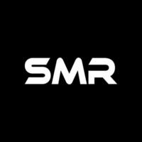 SMR Letter Logo Design, Inspiration for a Unique Identity. Modern Elegance and Creative Design. Watermark Your Success with the Striking this Logo. vector