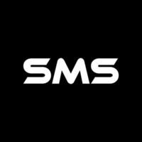SMS letra logo diseño, inspiración para un único identidad. moderno elegancia y creativo diseño. filigrana tu éxito con el sorprendentes esta logo. vector
