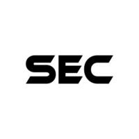 SEC Letter Logo Design, Inspiration for a Unique Identity. Modern Elegance and Creative Design. Watermark Your Success with the Striking this Logo. vector