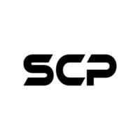 Scp logo design set Royalty Free Vector Image - VectorStock