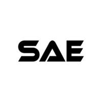 SAE Logo Design, Inspiration for a Unique Identity. Modern Elegance and Creative Design. Watermark Your Success with the Striking this Logo. vector