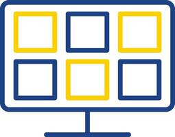 Screen Vector Icon Design