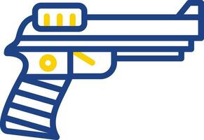 Pistol Vector Icon Design