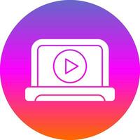 Video Vector Icon Design