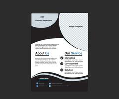 corporate flyer design free download template vector