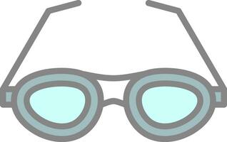 diseño de icono de vector de gafas