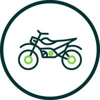 Motorbike Vector Icon Design