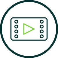 Video player Vector Icon Design