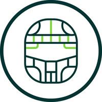 Helmet Vector Icon Design