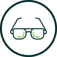 Glasses Vector Icon Design