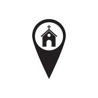 church icon vector