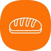 Bread Vector Icon Design