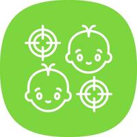 Target Vector Icon Design