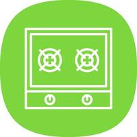 Stove Vector Icon Design