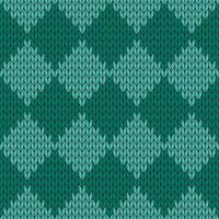 Green knitted pattern. knitted vector pattern. Seamless gradient pattern for clothing, wrapping paper, backdrop, background, gift card.