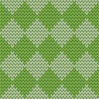 Light green knitted pattern. knitted vector pattern. Seamless gradient pattern for clothing, wrapping paper, backdrop, background, gift card.