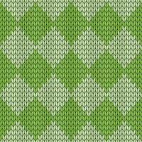 Light green knitted pattern. knitted vector pattern. Seamless gradient pattern for clothing, wrapping paper, backdrop, background, gift card.