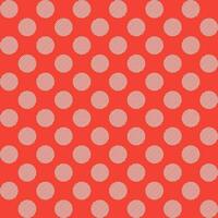 White dot pattern with oblique line on red background. Polkadot. Dot background. Seamless pattern. for backdrop, decoration, Gift wrapping vector
