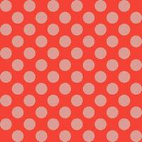 White dot pattern with oblique line on red background. Polkadot. Dot background. Seamless pattern. for backdrop, decoration, Gift wrapping vector