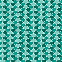 Green fish scales pattern. fish scales pattern. fish scales seamless pattern. Decorative elements, clothing, paper wrapping, bathroom tiles, wall tiles, backdrop, background. vector