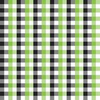 Light green and black plaid pattern with oblique line inside background. plaid pattern background. plaid background. Seamless pattern. for backdrop, decoration, gingham tablecloth, blanket. vector