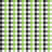 Light green and black plaid pattern with oblique line inside background. plaid pattern background. plaid background. Seamless pattern. for backdrop, decoration, gingham tablecloth, blanket. vector