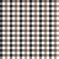 Brown and black plaid pattern with oblique line inside background. plaid pattern background. plaid background. Seamless pattern. for backdrop, decoration, gift wrapping, gingham tablecloth, blanket. vector