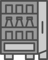 Vending machine Vector Icon Design