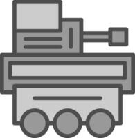 tanque vector icono diseño