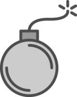 Bomb Vector Icon Design