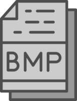 Bmp File Format Vector Icon Design