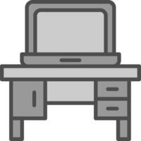 diseño de icono de vector de mesa