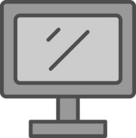 Lcd Vector Icon Design