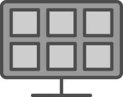 Screen Vector Icon Design