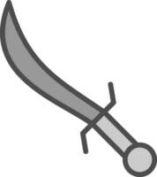 Sword Vector Icon Design